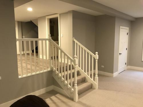 Finished Basement & Stairs